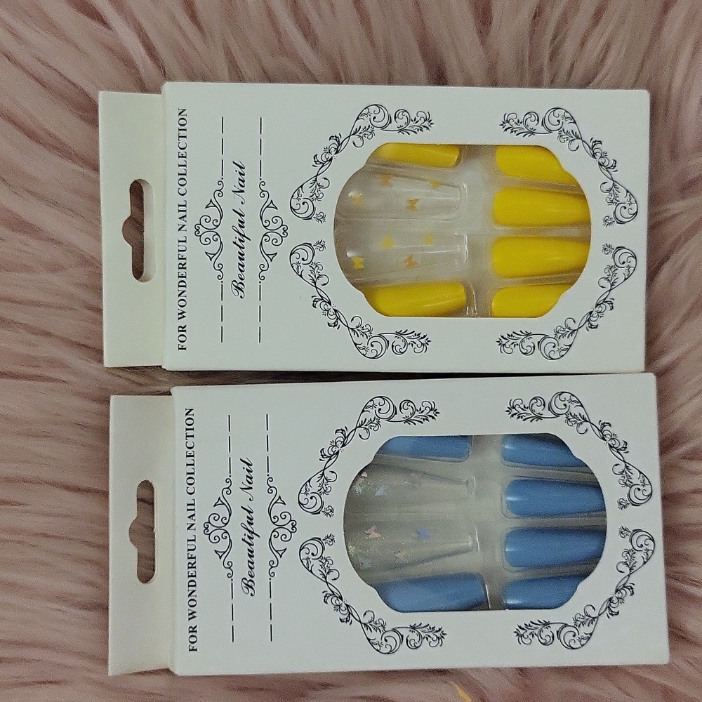 BOGO!! Brand New BEAUTIFUL NAIL False Nails-2CT.
